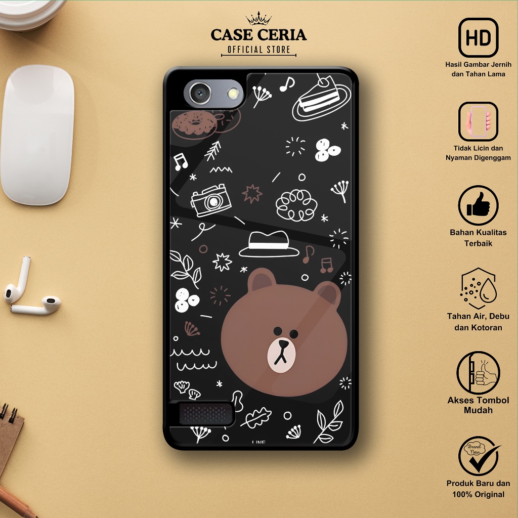 Case Oppo Neo 7 / Oppo A33W - Casing Oppo Neo 7 / Oppo A33W (Kartun L1NE) - Silikon Case – Kesing HP