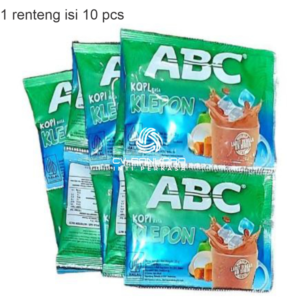 

(E-14) ABC Kopi Klepon 1Renteng isi 10Sachet