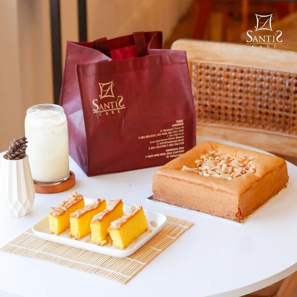

Santi's Cake Spiku Kenari Original Spikoe Surabaya sejak tahun 1998