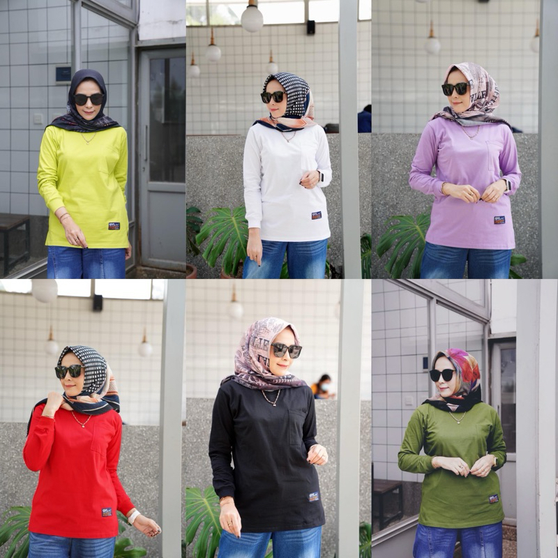 KAOS TOP SLIT GYL ORIGINAL