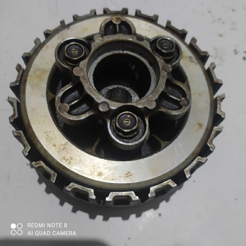 draft gear Supra x 125 fi