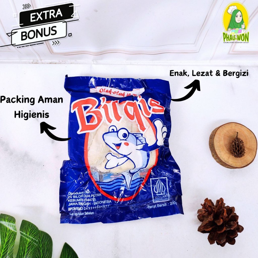 

BONUS ICEPACK Otak-Otak Bilqis TerEnak TerLezat Berat 181gr