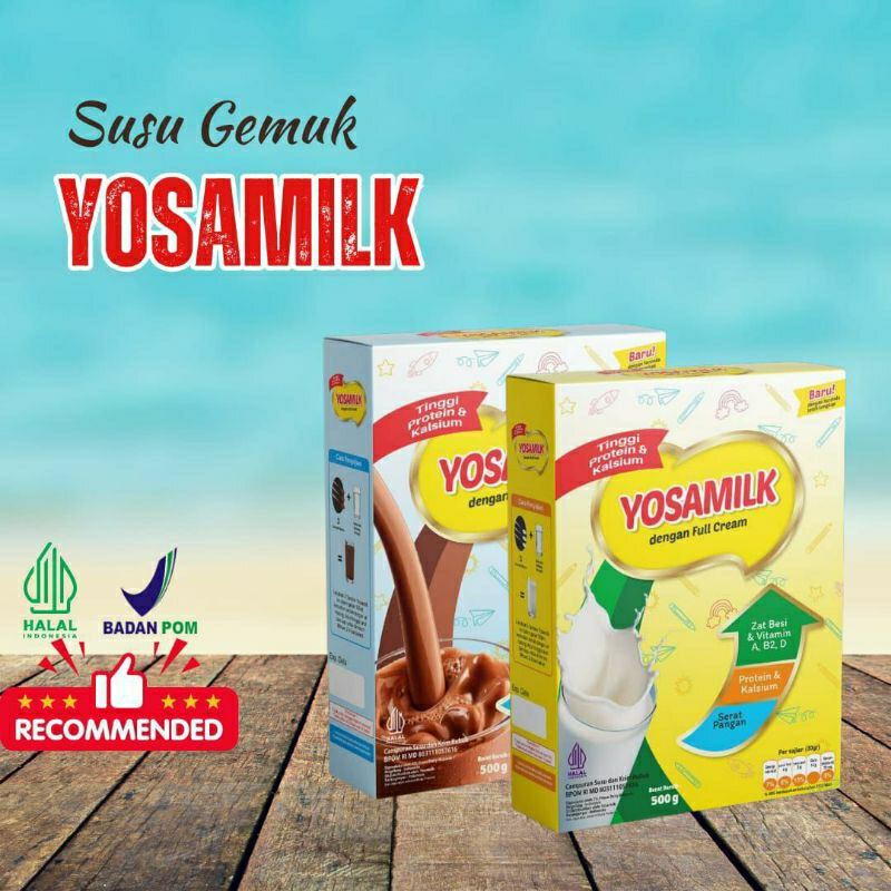 

Susu Sapi Yosamilk Penambah Napsu Makan Penggemuk Badan Anak BPOM Yosamilk Ampuh 100% milkcow plus