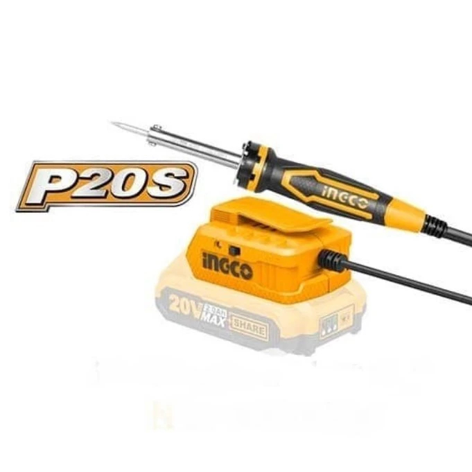 SOLDER CORDLESS 20V INGCO CSILI2001 SOLDER BATERAI SOLDERING IRON