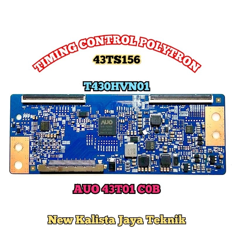 TCON TV POLYTRON 43TS156 ORIGINAL 43T01 COB TCON POLYTRON PLD 43TS156 TCON 43TS156 TIKON TV PLD43TS1