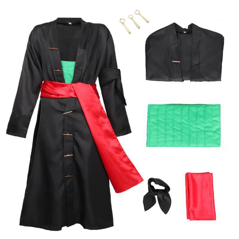 kostum cosplay roronoa ZORO cosplay one piece custom size