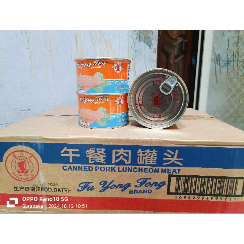 

FYF PORK LUNCEONMEAT 397 G/HAM DAGING BABI