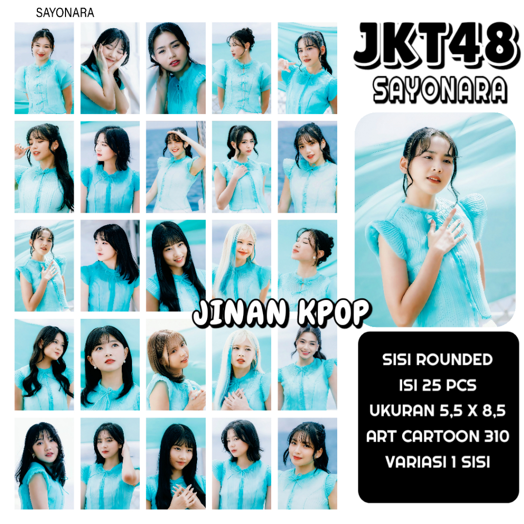 PHOTOCARD JKT48 SAYONARA SUMMER SUSHI VALENTINE