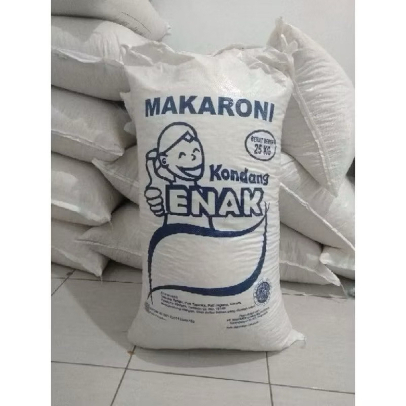 

MAKARONI BANTET 1 KARUNG 25KG MEREK RANDOM
