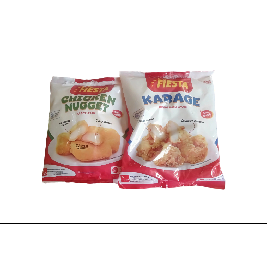 

Fiesta Chicken Nugget / Karage 200 gr Frozen Food Bandung