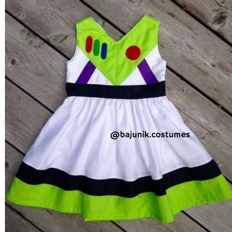 kostum buzz lightyear dress series / kostumanak / bajuanak / kostumbayi / bajubayi / kostum / kostum