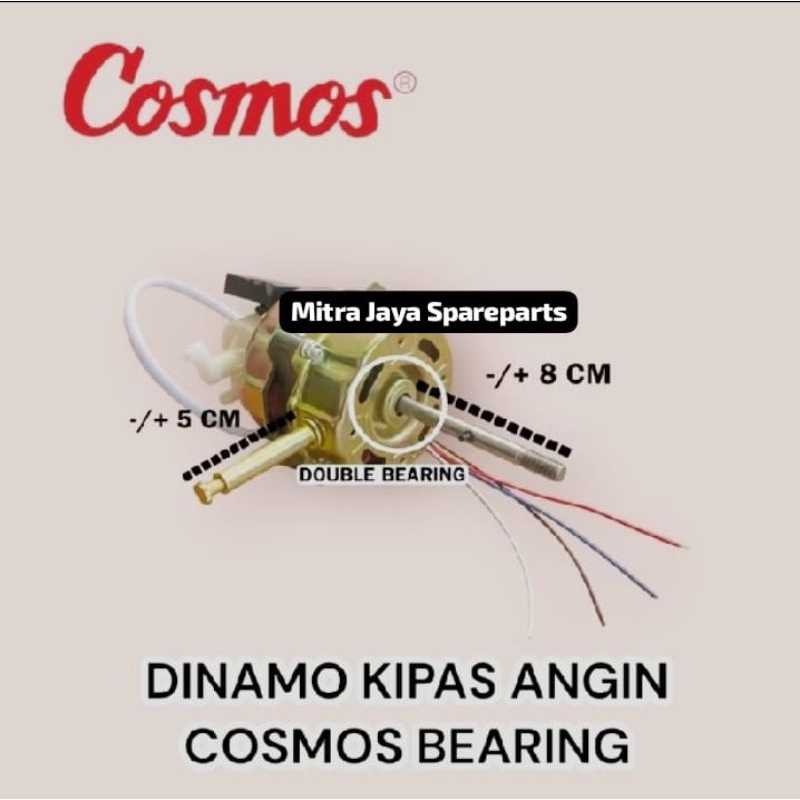 DINAMO KIPAS ANGIN COSMOS BEARING / MOTOR KIPAS ANGIN BEARING