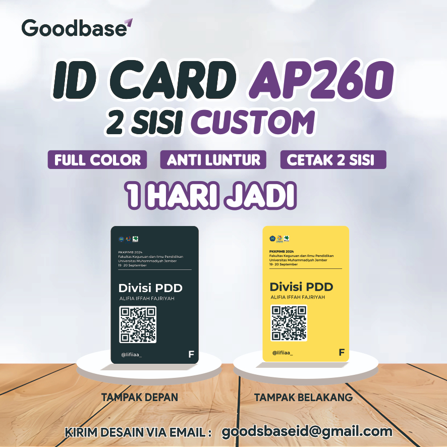 

Idcard ArtPaper260 1 PAKET 25pcs Premium Murah Idcard Premium Idcard AP260