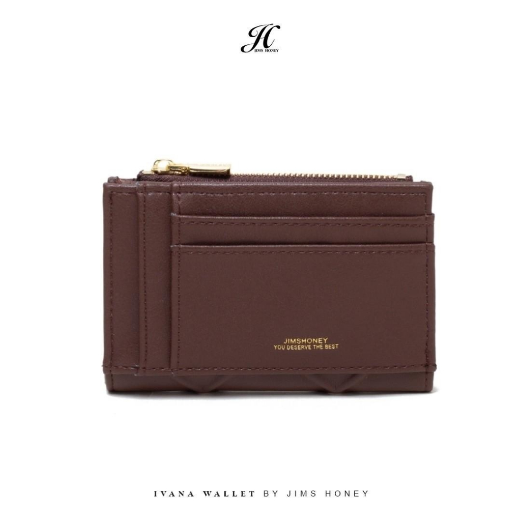 JIMS HONEY IVANNA WALLET Dompet Kecil Lipat Wanita Cewek Fashion Jimshoney Casual Terbaru