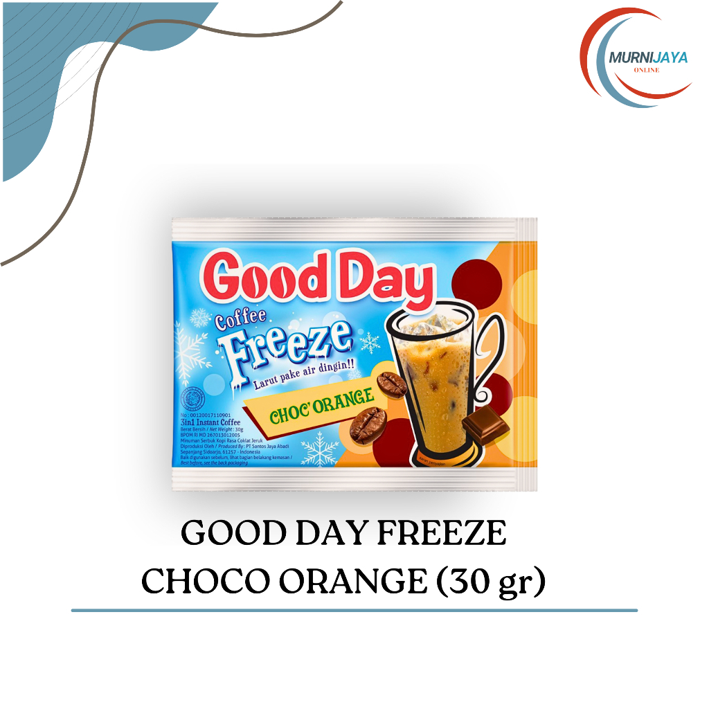 

Good Day Freeze Choco Orange 30 gr (RTG - Isi 10 PCS)