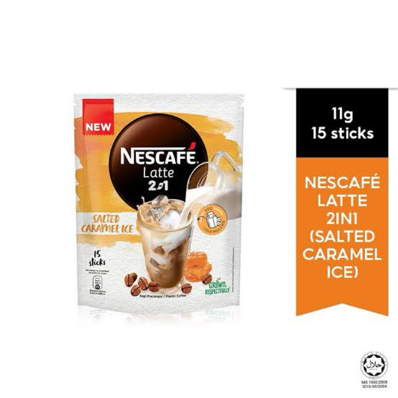 

Nescafe Latte Salted Caramel Ice 12 Stick Ori Malaysia