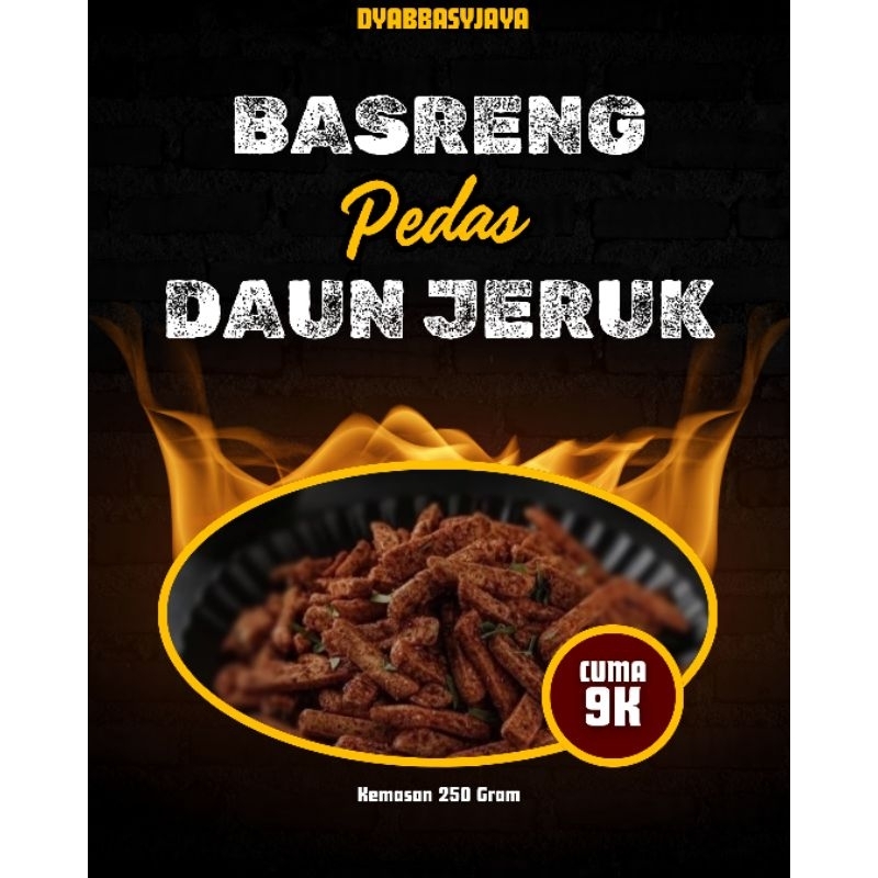 

BASRENG DAUN JERUK 250GRAM / Basreng pedas daun jeruk isi 250gram
