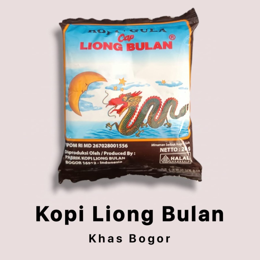 

kopi liong bulan plus gula 1 pak