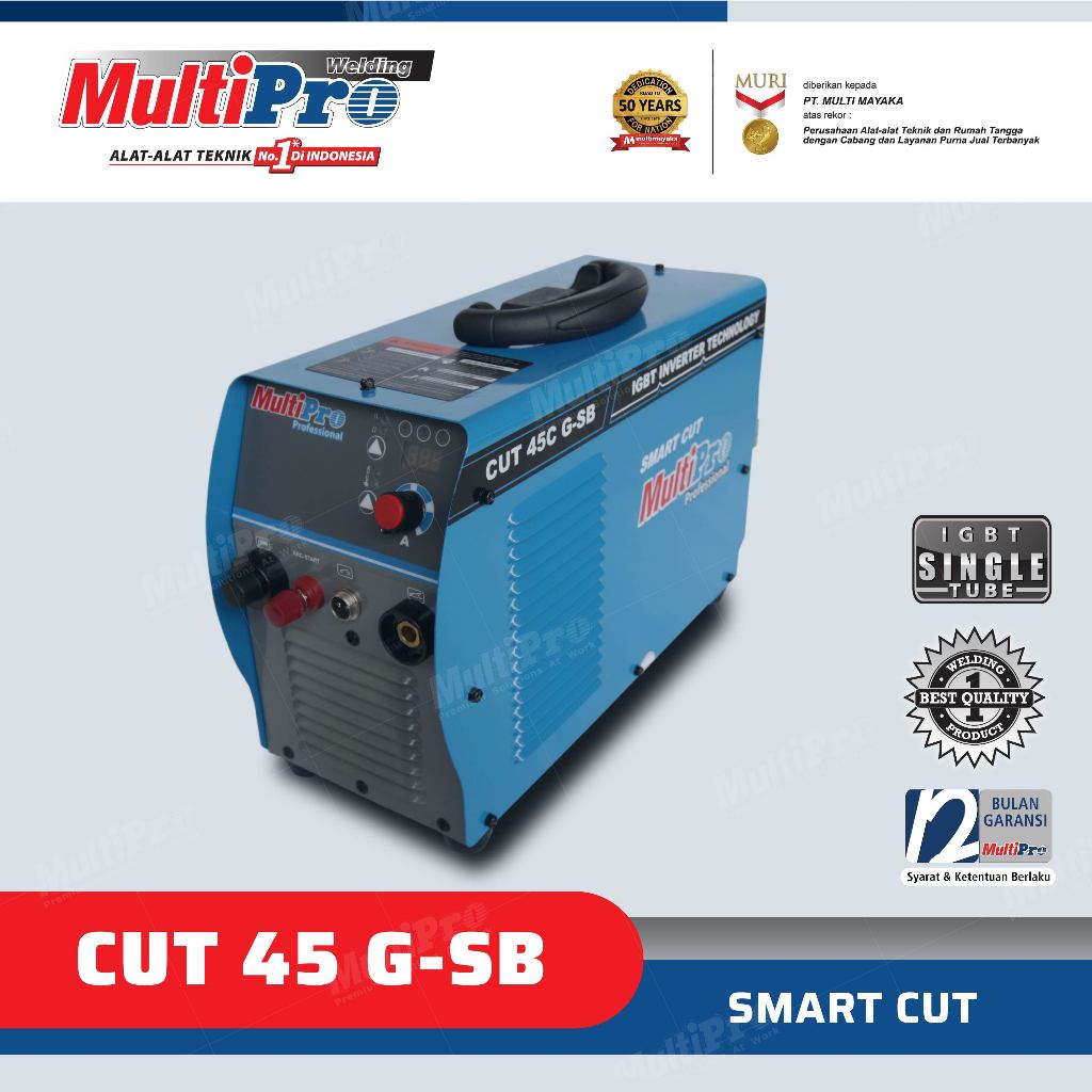 MULTIPRO - MESIN LAS PLASMA CUT 45 G-SB - GARANSI RESMI 1 TAHUN