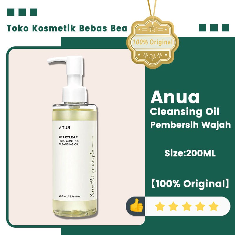 【100% Original】Anua/Anua Heartleaf Pore Control Cleansing Oil/Anua Cleansing Oil/Cleansing Oil Anua