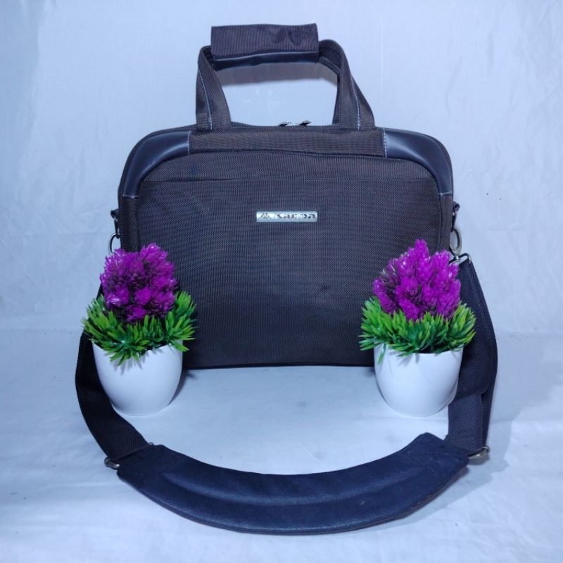 Tas Selempang Bahan Kanvas Pria Tebal Untuk Kerja Laptop Kappa Besar Second Bekasi Ori