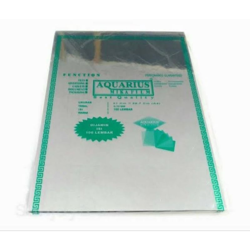 

plastik mika jilid fotocopy aquarius ukuran A4