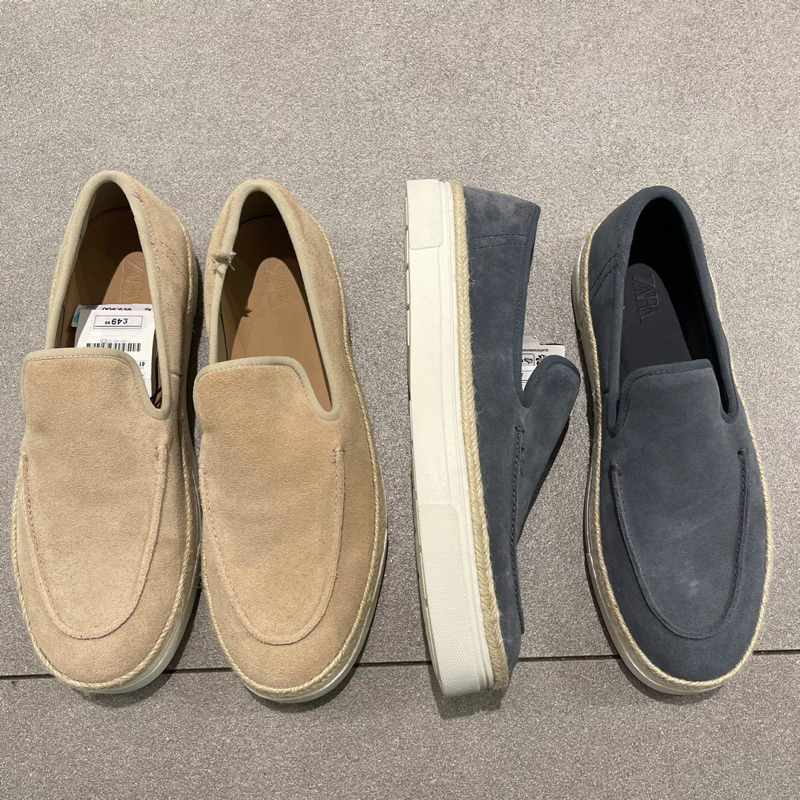 Shoes Slip On Suede ZARA MAN Jastip (jasa titip)