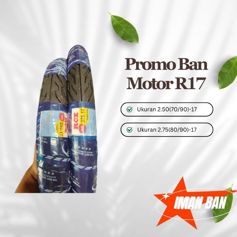 BARU_ BAN MURAH  BAN RCX,ARS FULLPRESS UKURAN ,250 &275 RING 17 BEBEK