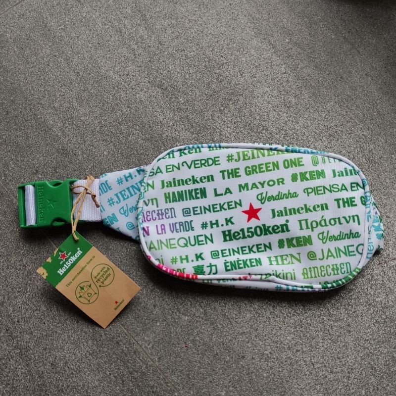waist bag heineken he150ken 150th anniversary merchandise waistbag BNWT new baru