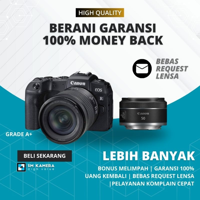 [BARU] CANON EOS RP MIRRORLESS FULLFRAME CANON MEWAH