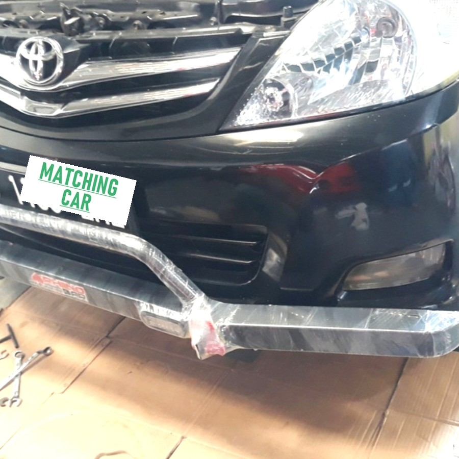 Tanduk Depan Innova lama Bumper Guard Towing Bar Rhino Besi
