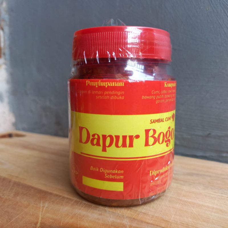 

Sambal Cumi Dapur Bogo 200 ml