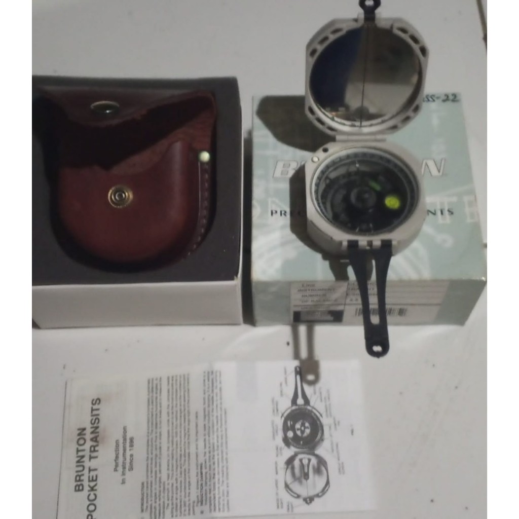 Kompas Geologi Brunton 5008 seken