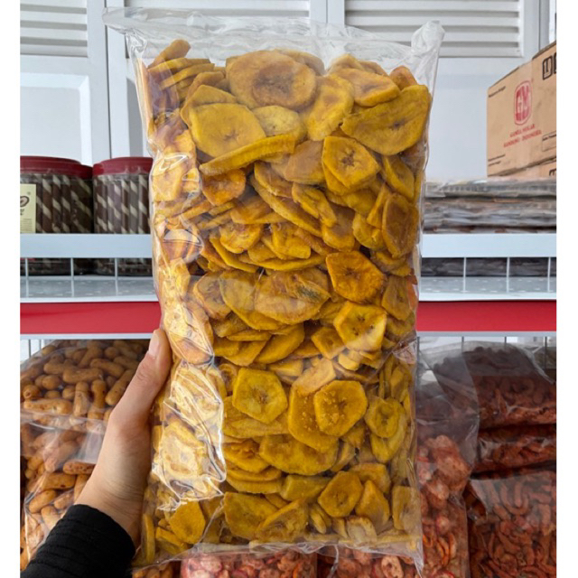 

(1 KG) PISANG DOLAR / KERIPIK PISANG MANIS
