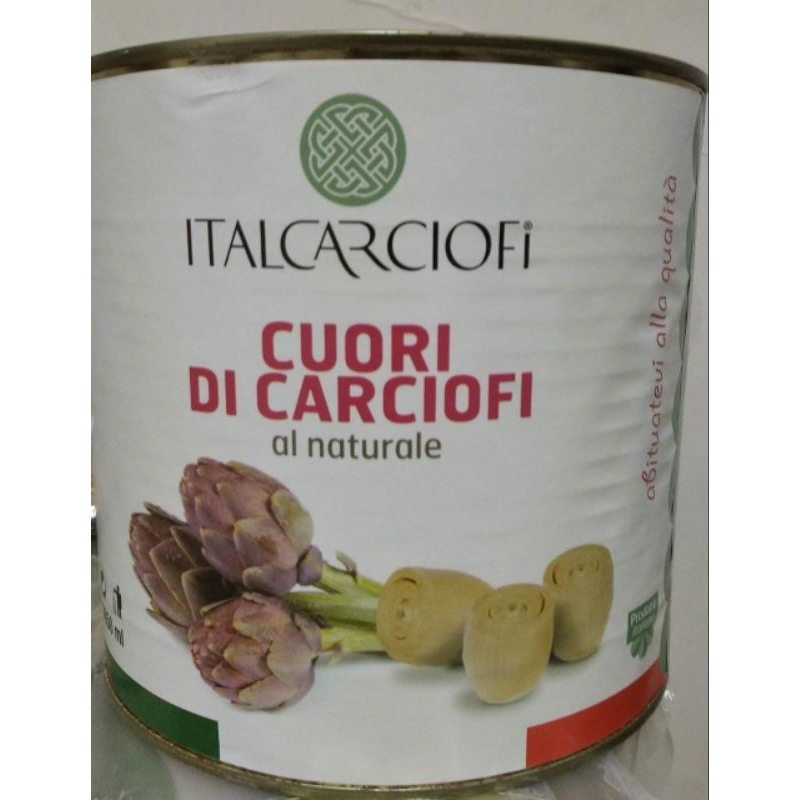 

Artichoke heart natural in brine ITALCARCIOFI 2500 ml