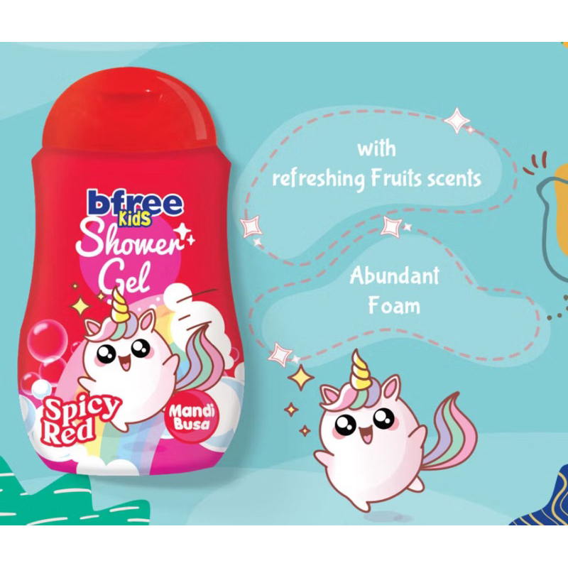 BFREE KIDS SHOWER GEL