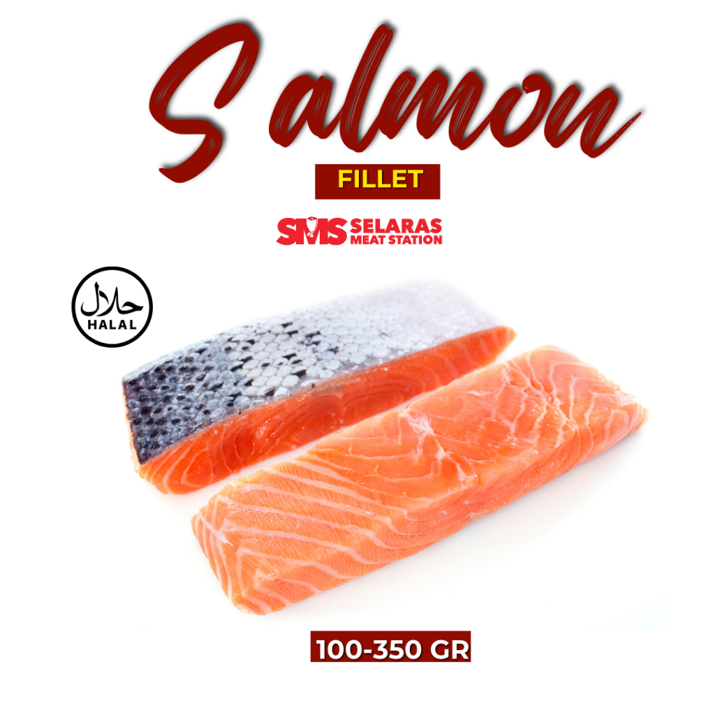 

Ikan Salmon Fillet Premium 100 - 200gr