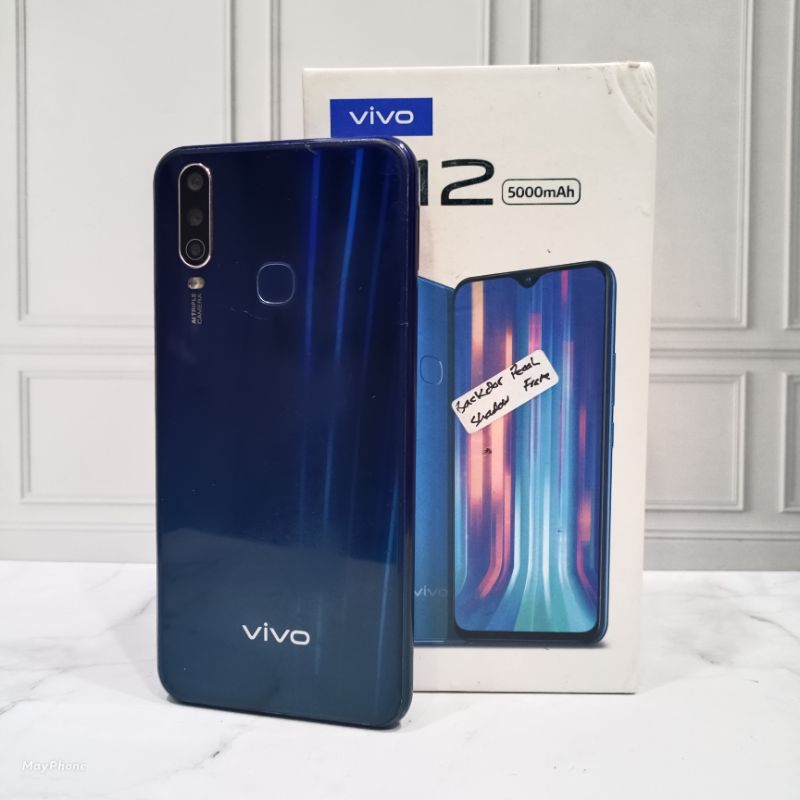 Vivo Y12 3/32 GB Handphone Second Bekas - Langsung Cek Deskripsi