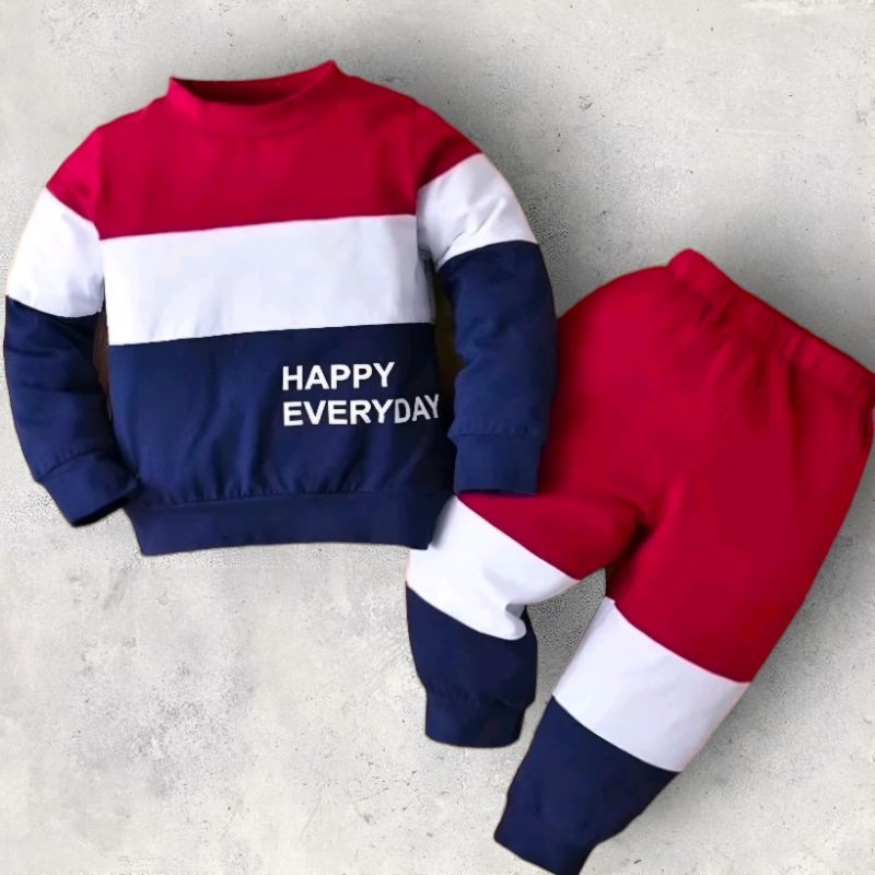Setelan Sweater Hoodie Anak Laki Laki Baju Stelan Anak Viral Baju Stelan Anak Laki2 Perempuan Usia 1