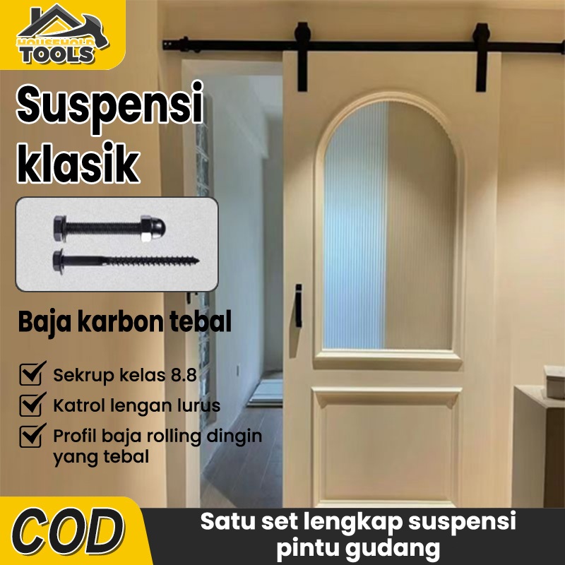 Rel Gantung Pintu Gudang Geser / Rel Pintu Geser Kamar / Rel Pintu Geser Fudang / Rel Pintu Geser un
