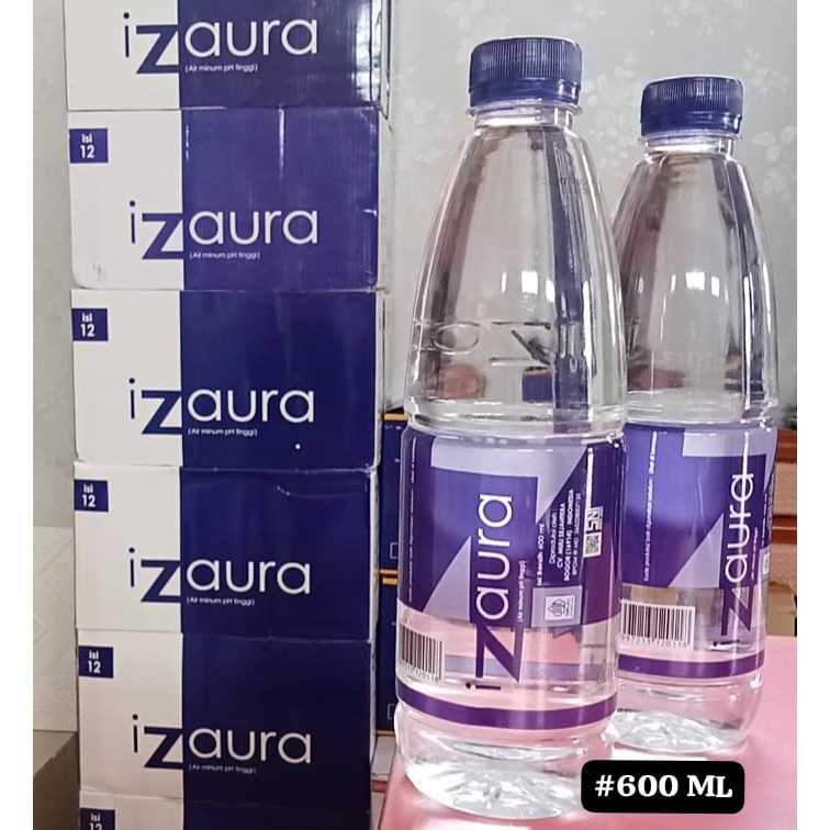 

iZaura Air Minum Alkali pH Tinggi Kartonan (12 Botol)