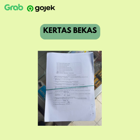 

Kertas HVS Bekas Ukuran A4 Masih Ada Staples (1 Kg)