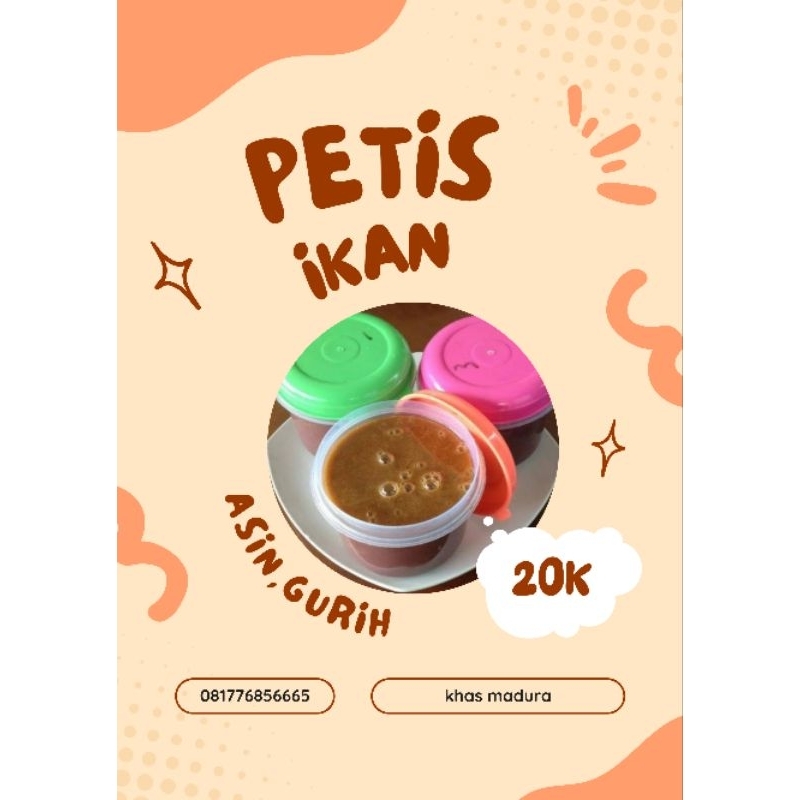 

petis ikan khas madura 500g
