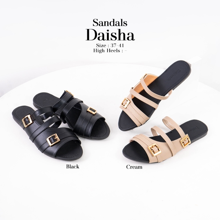 Deliwafa  - [Sandal Wanita] Daisha Sandal