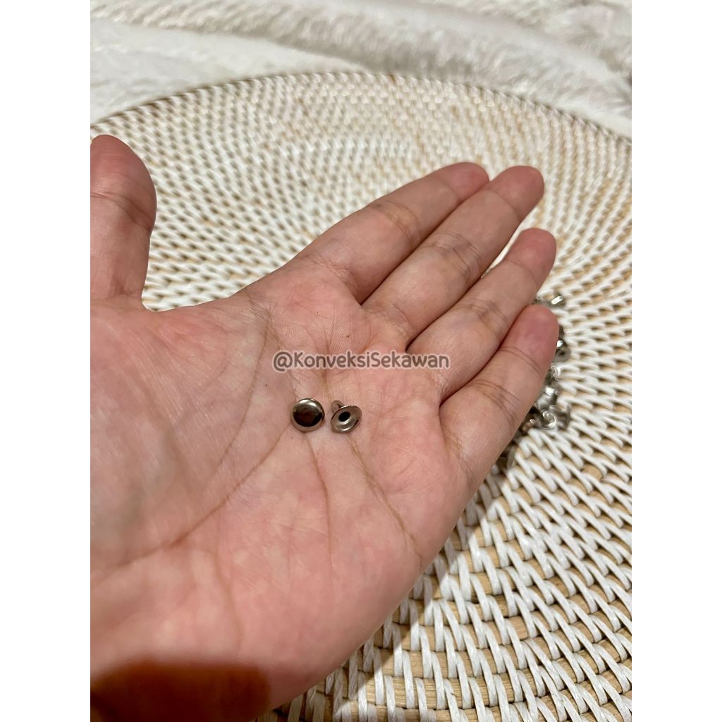 

Paku tali lanyard - paku keling centang 8mm - paaku keling double