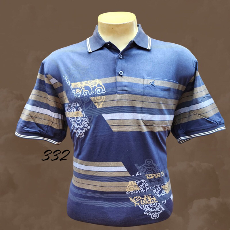 kaos kerah korea pria dewasa (IMPORT QUALITY)