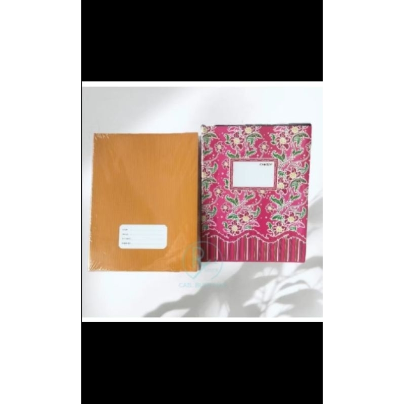 

(1 PCS) BUKU TULIS OKEY 38 BATIK/ COKLAT