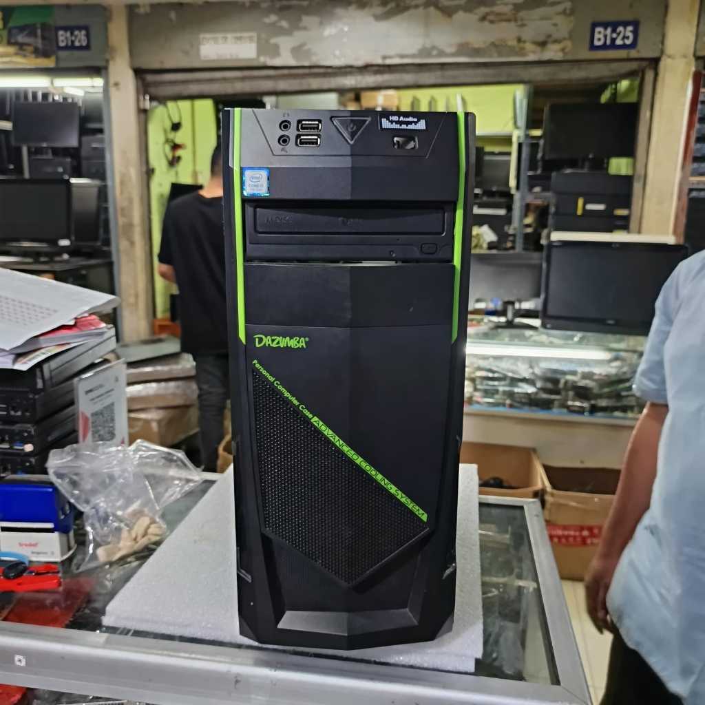Casing pc komputer gaming full atx dazumba D-VITO murah