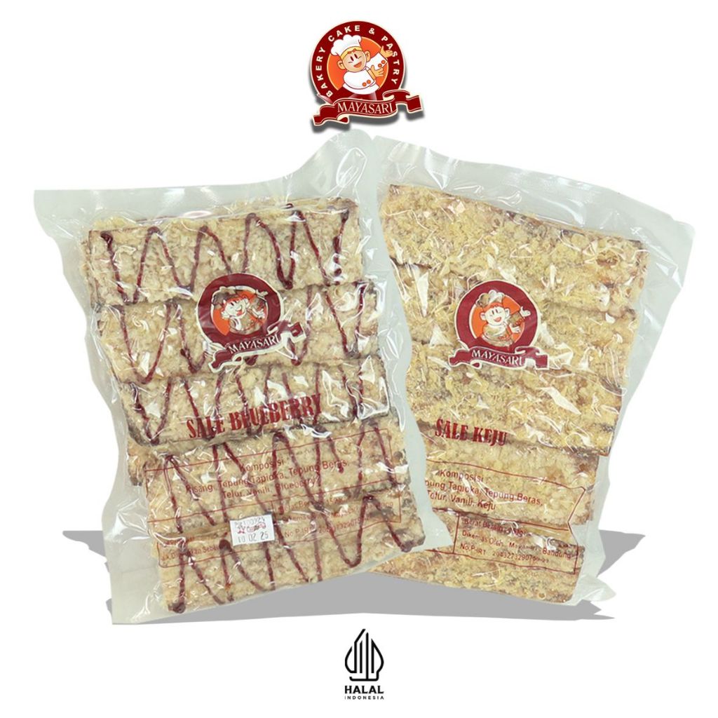 Sale Pisang - Mayasari Sale Pisang Kering keju / Blueberry Khas Bandung
