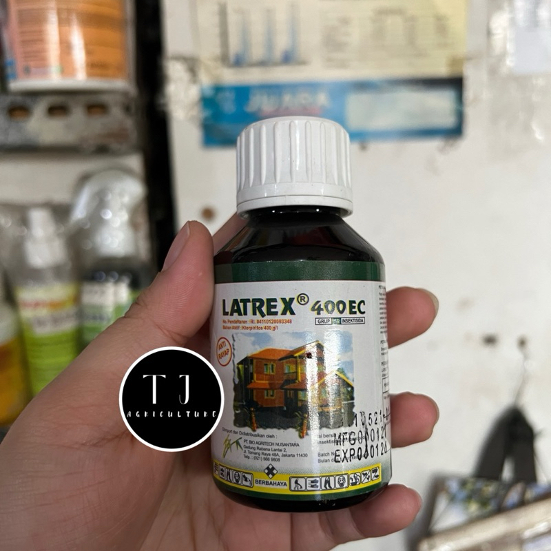 Latrex 400 EC 100 ML | Latrex 400EC 100ML Obat Racun Basmi Anti Rayap Pengawet Kayu